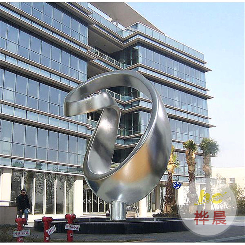 戶外景觀雕塑城市學校廣場大型金屬校園裝飾擺件不銹鋼雕塑