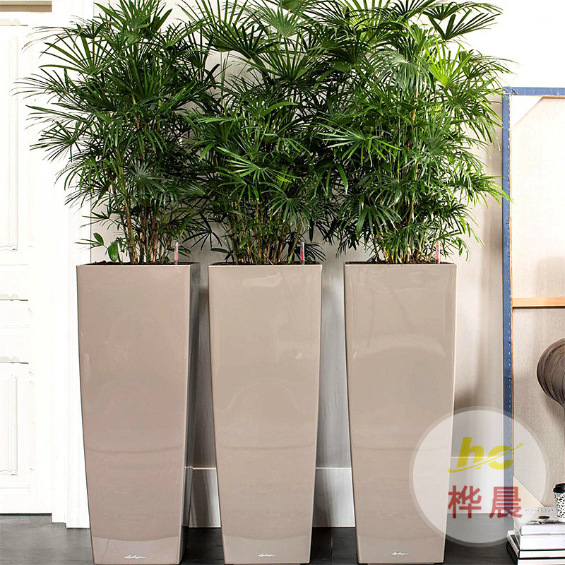 玻璃鋼落地式組合花瓶武漢商場開業(yè)美陳的選擇